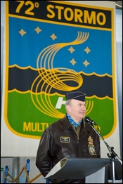 IL GEN. GARGINI SALUTA IL 72° STORMO - Aeronautica Militare