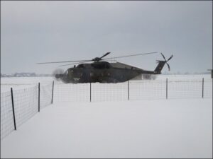 elicottero su neve