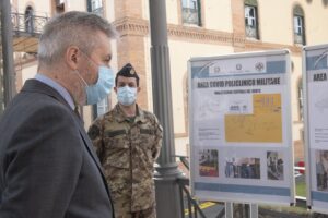 CORONAVIRUS, ROMA: CONCLUSI I LAVORI DEL GENIO DELL'AERONAUTICA PER NUOVI POSTI LETTO