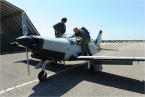 CELEBRATE AL 70° STORMO LE 50.000 ORE DI VOLO DEL VELIVOLO SF 260 EA - Aeronautica Militare