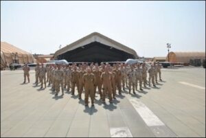 foto di gruppo militari in disposizione