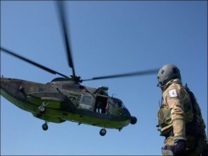 elicottero in volo
