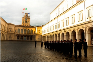 ALLIEVI MARESCIALLI DI 'GUARDIA' AL QUIRINALE - Aeronautica Militare