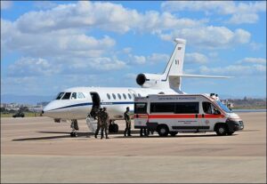 ambulanza e aereo