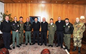 IL GENERALE LODOVISI IN VISITA ALLA 9^ BRIGATA AEREA - Aeronautica Militare