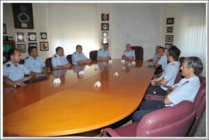 IL GENERALE MAGRO IN VISITA ALLA SLEAM - Aeronautica Militare
