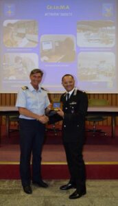 VISITA AL CE.LO.M.A. DEL CAPO DEL COMANDO DEI C.C. PER L'A.M. - Aeronautica Militare