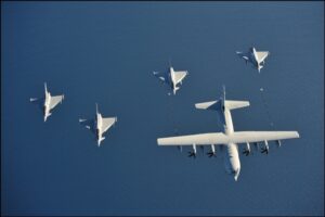 aerei militari in volo