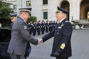VISITA DEL COMANDANTE DELLE FORZE POLACCHE - Aeronautica Militare