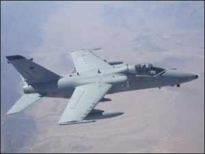 aereo militare in volo