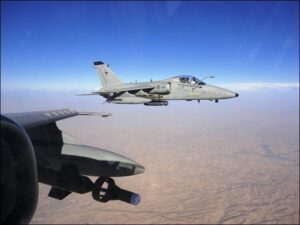 aerei militari in volo