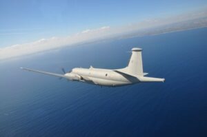 aereo militare in volo