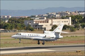 aereo al decollo