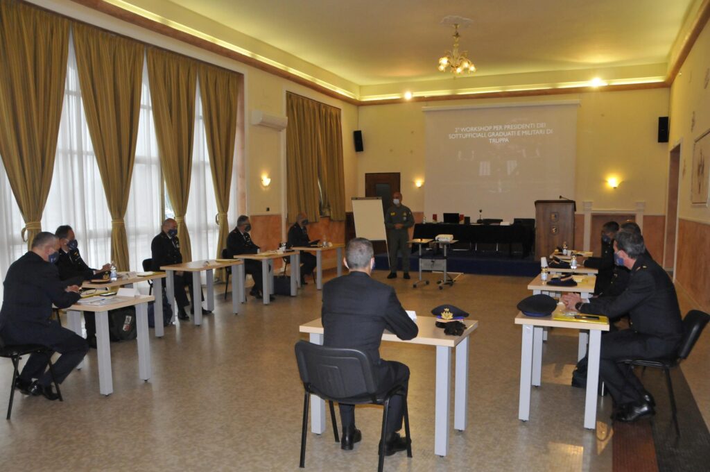Benvenuto inizio workshop del Colonnello Daniele