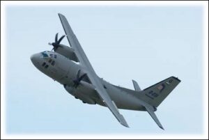 aereo militare in volo