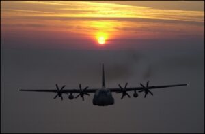 aereo in volo
