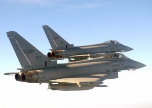aerei militari in volo