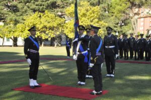 Comandanti AM durante Cerimonia di Cambio Comando al Centro Logistico di Supporto Areale di Cadimare