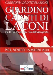 Cerimonia di intitolazione Giardino Caduti di Laconi