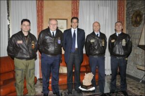 Col. del BeneGen. Tosi Ing. De Maio Gen. VecciarelliGen. Nordio