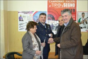 Consegna Medaglia oro da parte del Consigliere Nazionale UITS