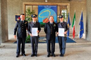 Consegna degli attestati a due Allievi del Corso Fides
