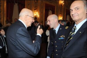IL COMANDANTE DELLE 'FRECCE TRICOLORI' AL QUIRINALE - Aeronautica Militare