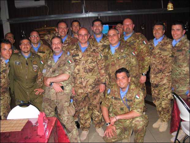 89° ANNIVERSARIO DELL'A.M. PRESSO LA MISSIONE UNIFIL - Aeronautica Militare