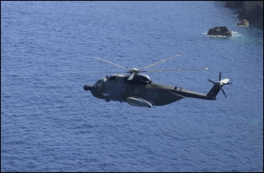 elicottero in volo