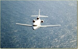 aereo in volo