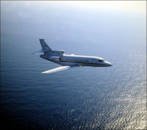 aereo militare in volo