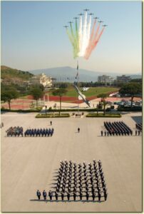 militari in schieramento