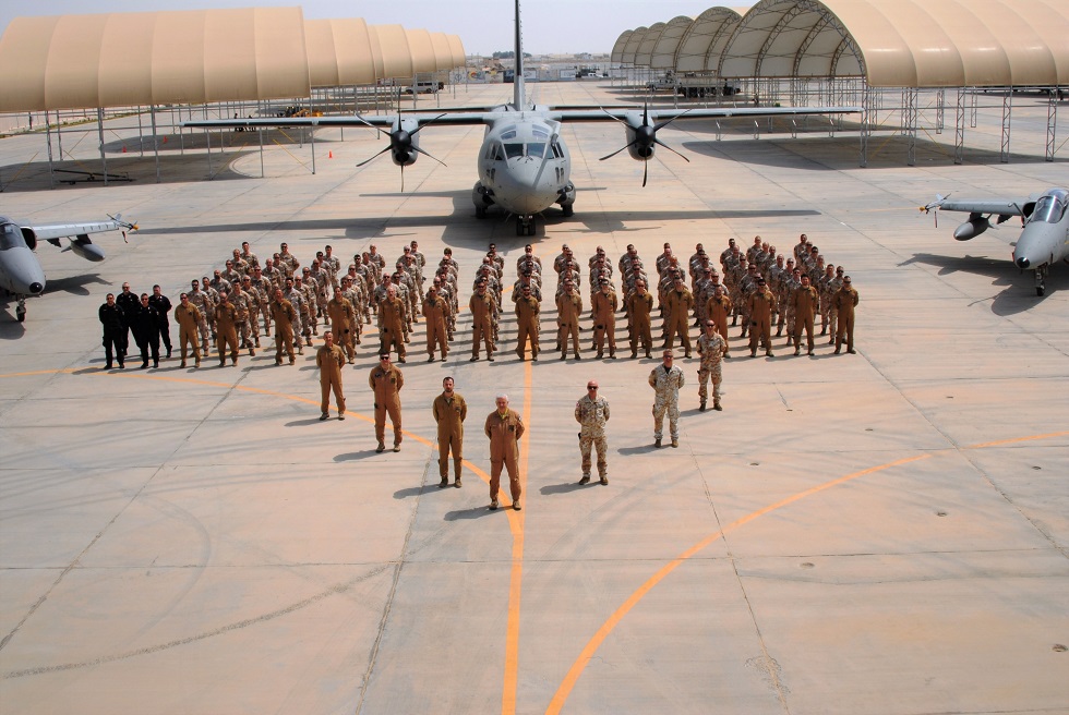 IL DIRETTORE DEL PERSONALE MILITARE DELL'AERONAUTICA NEI TEATRI OPERATIVI