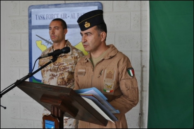 COL. ICARDI COMANDANTE TFA AL BATEEN - Aeronautica Militare