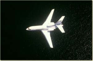 aereo militare in volo