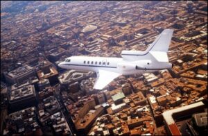 aereo in volo