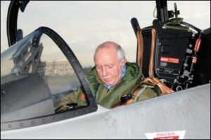 pilota aereo militari in partenza