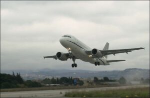 aereo in volo