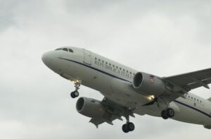 aereo in volo