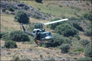 elicottero in volo