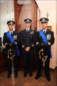 Da sinistra Magg Cascino Col Iadicicco TenCol D Angelo