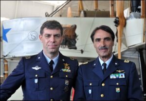 Da sinistra il TenCol Poletti e il TenCol Mondini