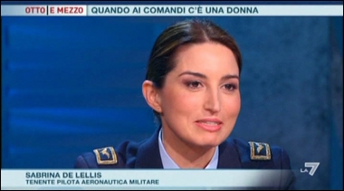 sabrina de lellis intervista in tv la7