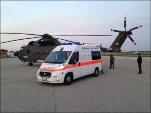 ECMO team SanRaffaele Busnago Soccorso Aeronautica Militare