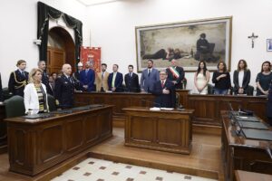momento della cerimonia grosseto