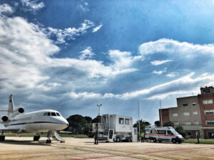 aereo e ambulanza