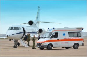 aereo e ambulanza