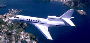 Falcon50 in volo