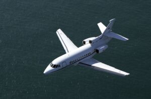Falcon900ex in volo