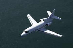 Falcon900ex in volo